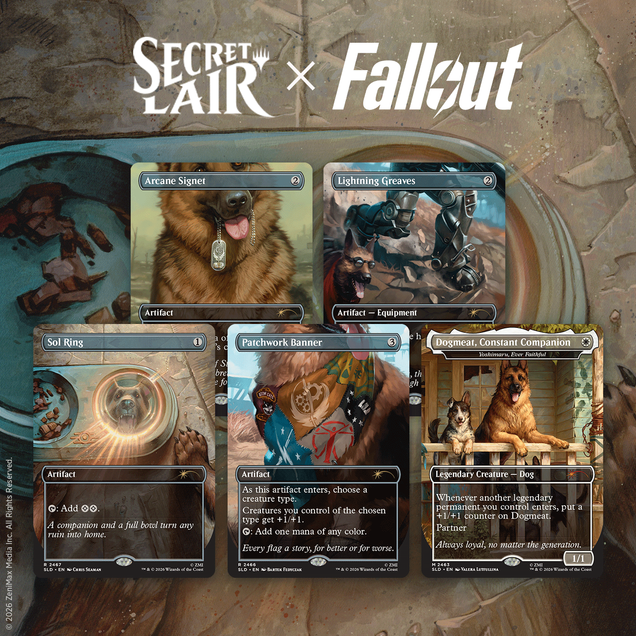 Secret Lair x Fallout®: Greet the Dog