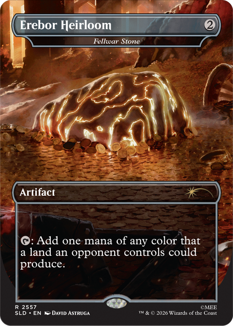 Secret Lair x The Hobbit: Smaug's Spoils FOIL