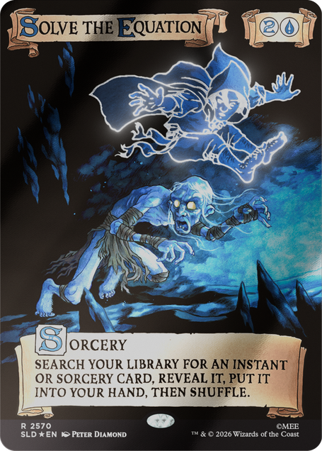 Secret Lair x The Hobbit: He Who Walks Unseen Out of Sight FOIL