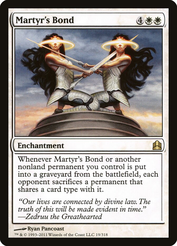 Martyr's Bond - CMD #19
