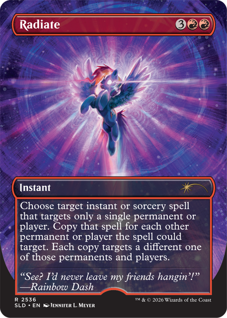 Secret Lair x My Little Pony: Friendship is Magic FOIL
