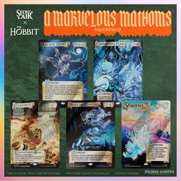 Secret Lair x The Hobbit: He Who Walks Unseen Out of Sight FOIL