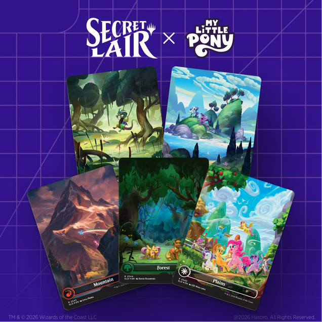 Secret Lair x My Little Pony: The Lands of Equestria FOIL