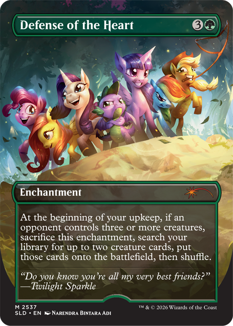 Secret Lair x My Little Pony: Friendship is Magic FOIL