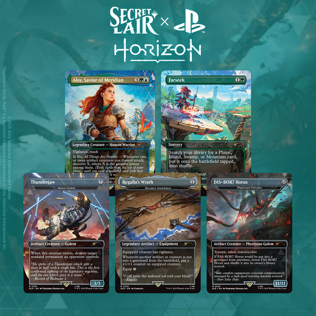 Secret Lair x Horizon: Into the Forbidden West FOIL