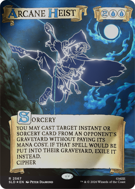 Secret Lair x The Hobbit: He Who Walks Unseen Out of Sight FOIL