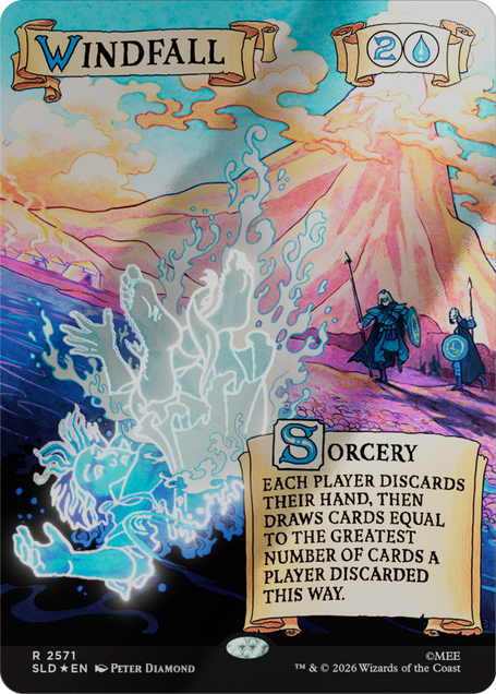 Secret Lair x The Hobbit: He Who Walks Unseen Out of Sight FOIL