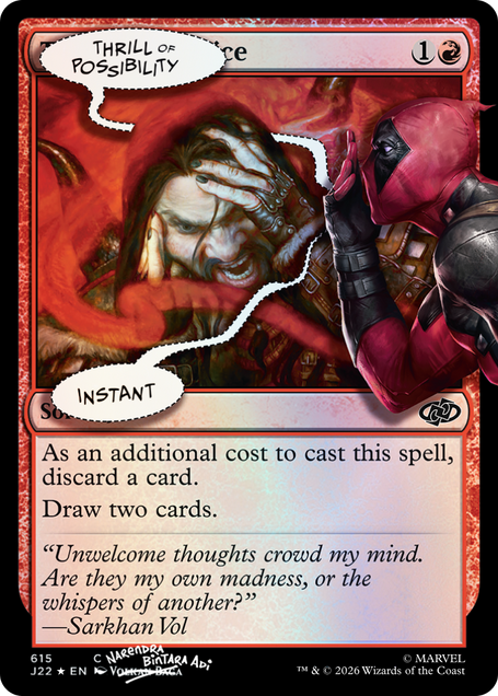 Secret Lair x Marvel's Deadpool: I Fixed It (You’re Welcome) FOIL