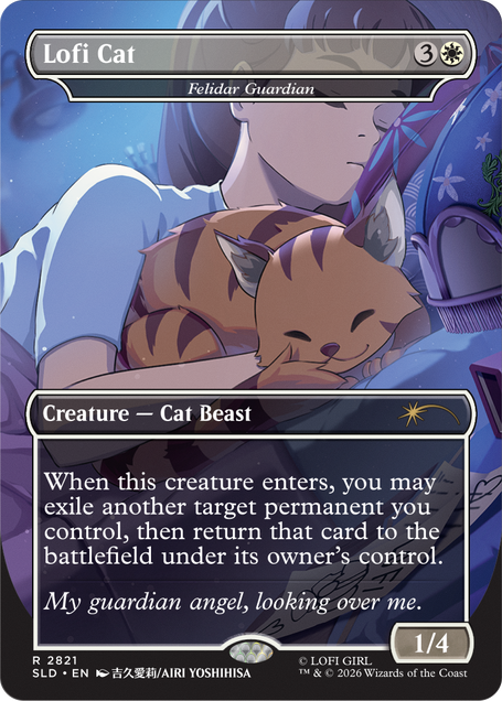 Secret Lair x Lofi Girl: Beats to Cast To FOIL