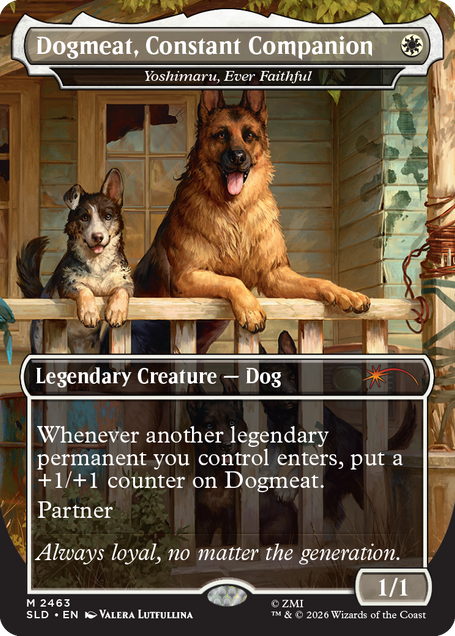 Secret Lair x Fallout®: Greet the Dog